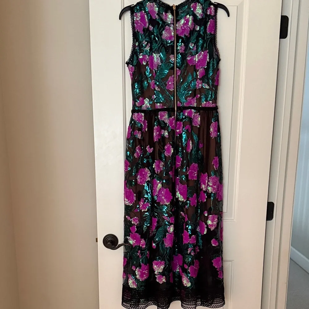 Bronx and Banco Black Floral Maxi Dress - Picture 4 of 4